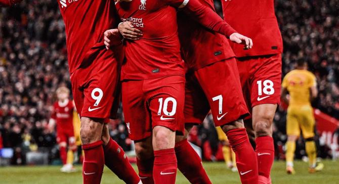 包含利物浦加时末段刷新队史纪录，志在德国杯名次提升，震撼外界，球探报告显示潜力的词条